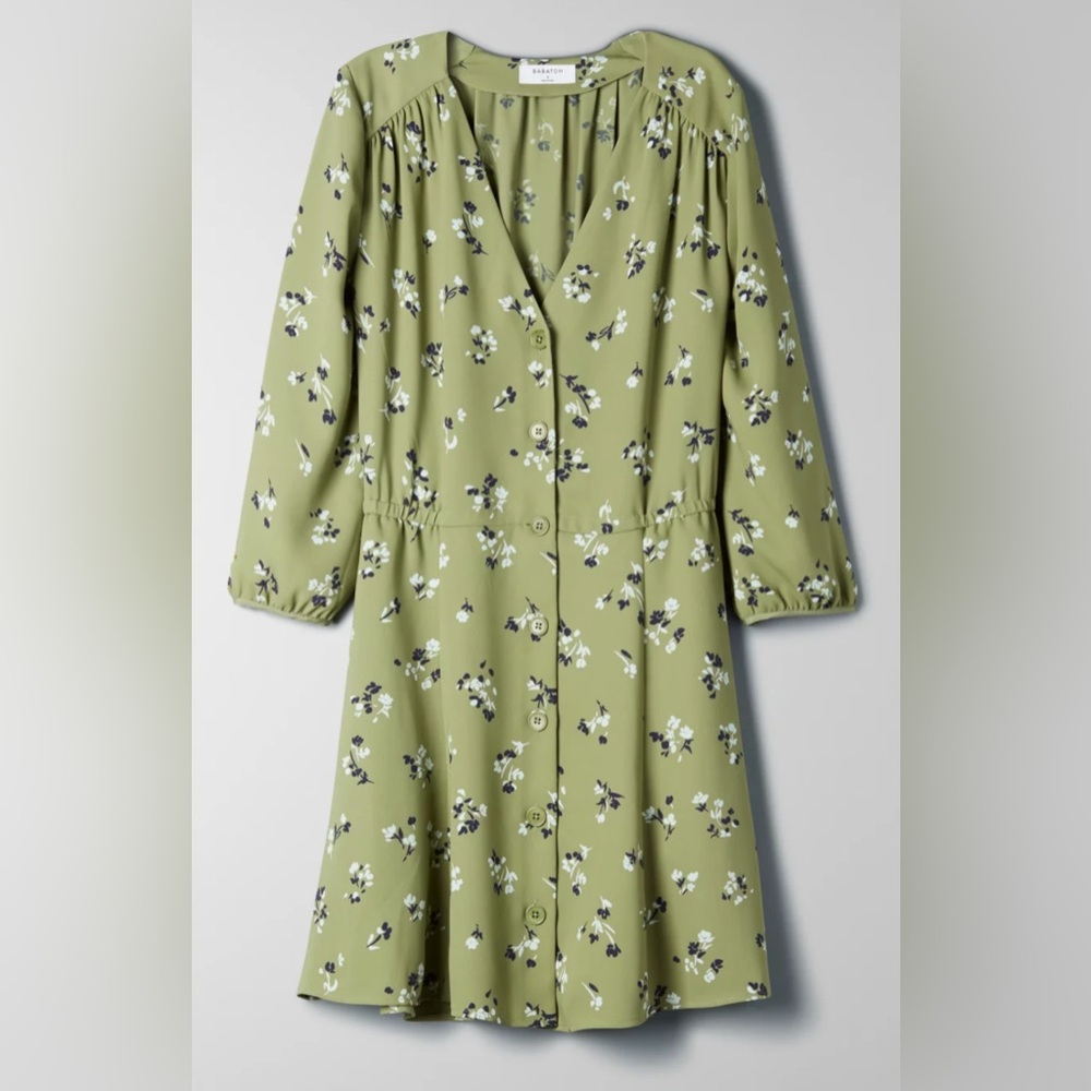Babaton Green Day Dress